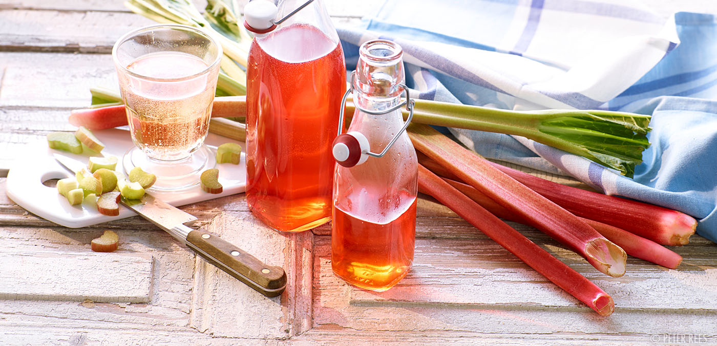 Rhabarbersirup